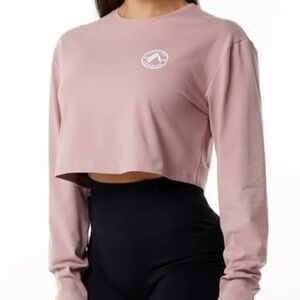 Alphalete Blush Dynasty LS Crop